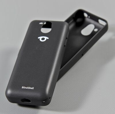 Ansicht auf zwei schwarze Schutzhüllen.