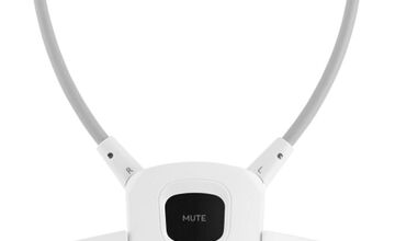 Ansicht auf das weiße Gerät mit zwei in die Höhe ragenden Ohrsteckern.