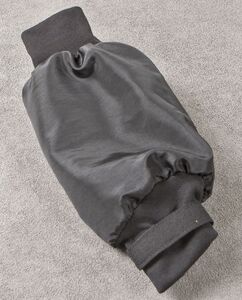 Ansicht auf den grauen Muff.